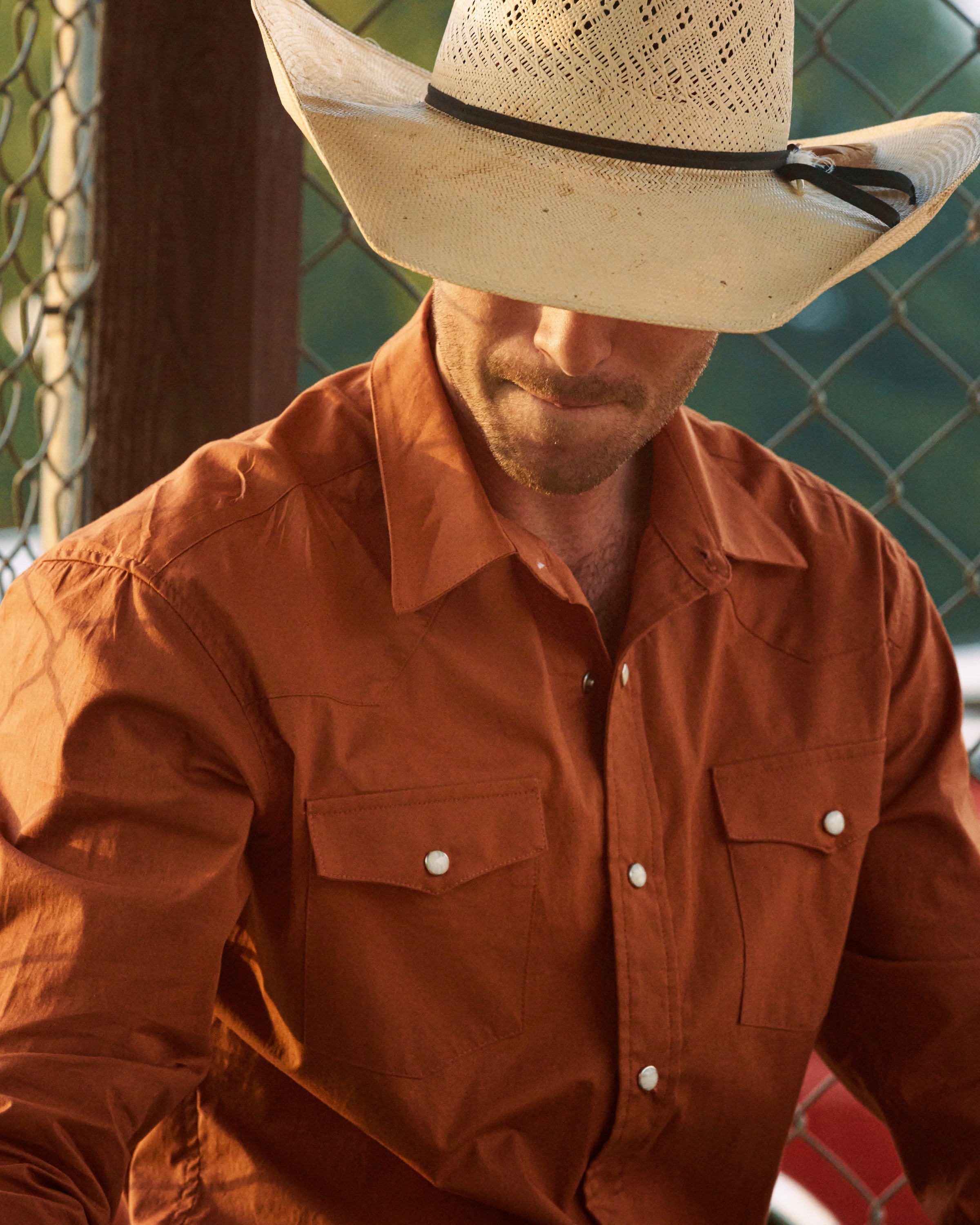 Burnt Orange - Brazos Fine Shirts