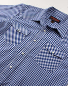 Blue Gingham - Brazos Fine Shirts