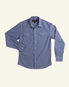 Blue Gingham - Brazos Fine Shirts