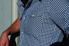 Blue Gingham - Brazos Fine Shirts