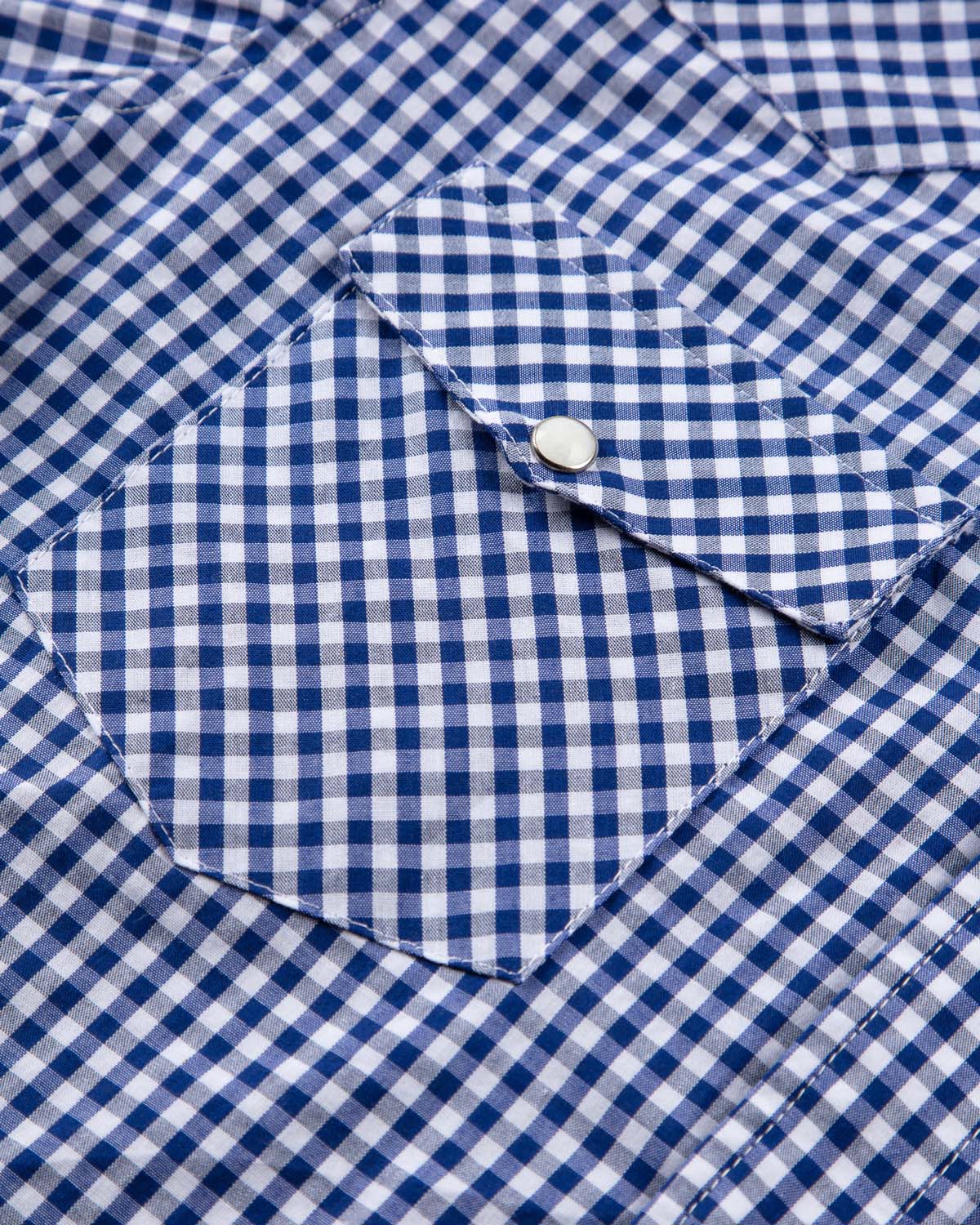 Blue Gingham - Brazos Fine Shirts