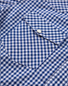 Blue Gingham - Brazos Fine Shirts