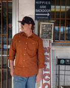 Burnt Orange - Brazos Fine Shirts