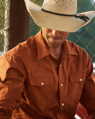 Burnt Orange - Brazos Fine Shirts