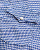 Pasadena Short Sleeve Micro Check - Brazos Fine Shirts