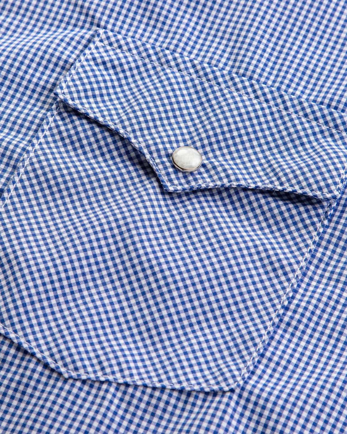Pasadena Short Sleeve Micro Check - Brazos Fine Shirts