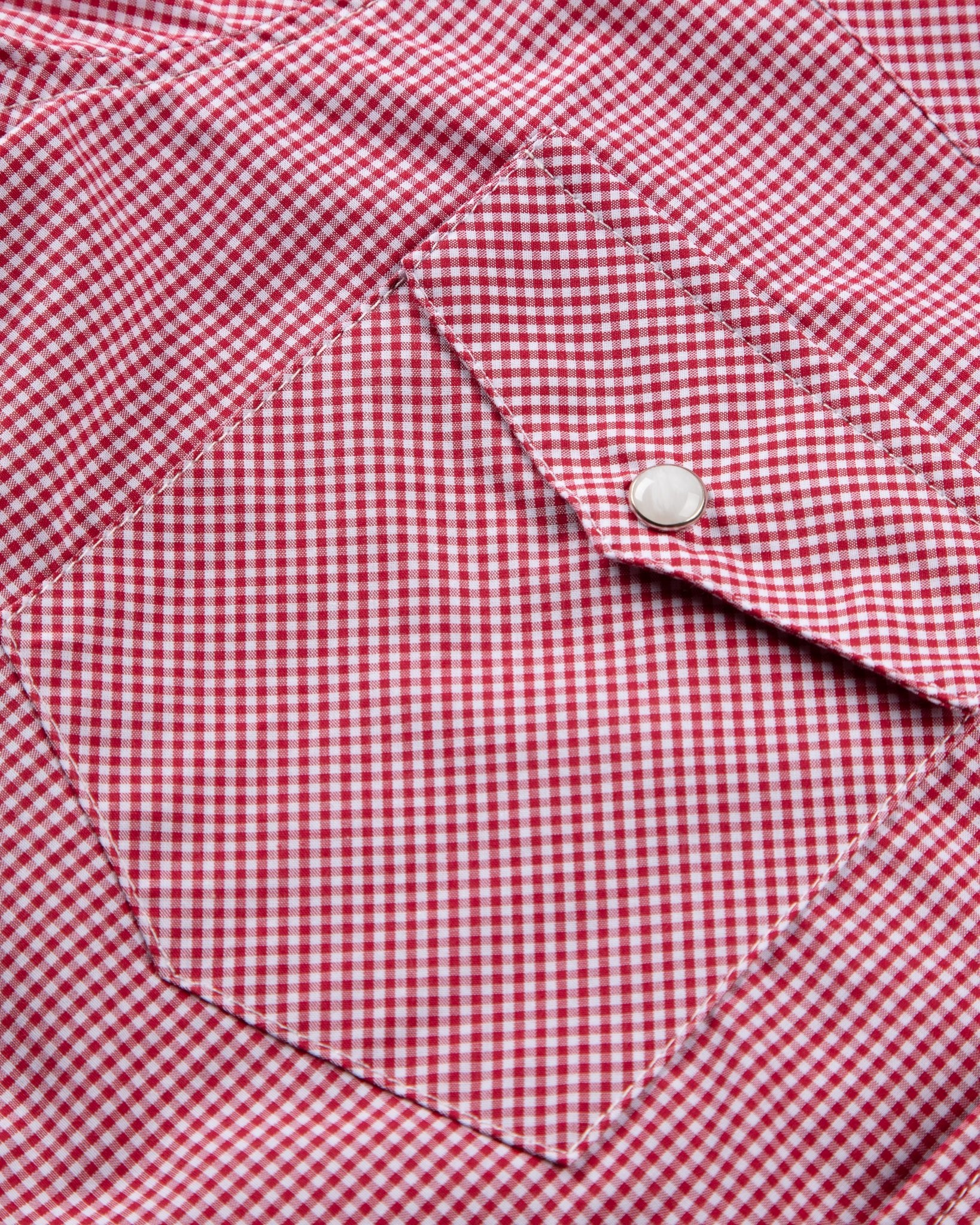 Red Check Pima - Brazos Fine Shirts