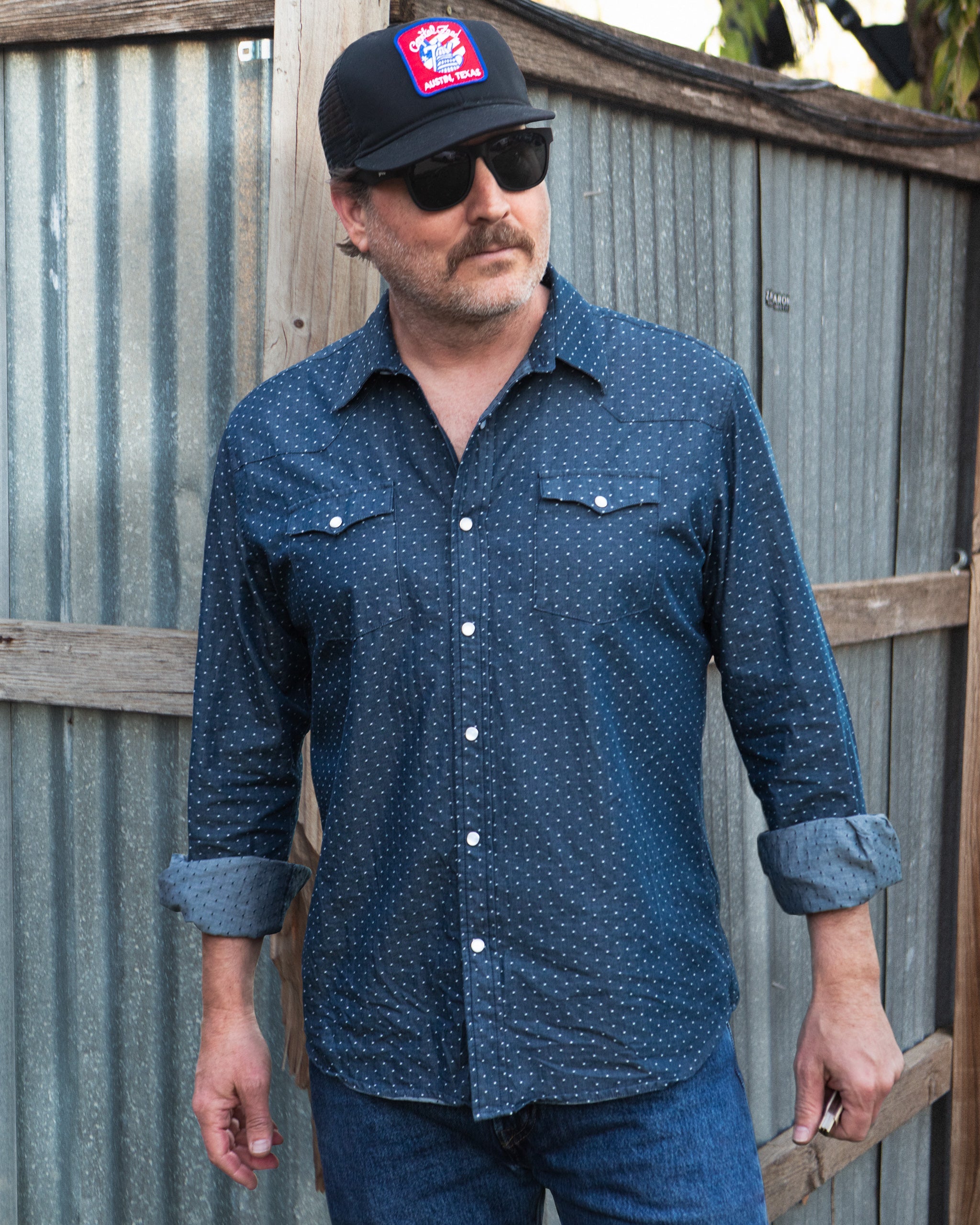 Starry Night - Brazos Fine Shirts